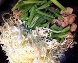 オイスター風味のニラ豚たまご炒め作り方4写真