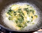 青のりの卵とじあんかけうどん作り方4写真