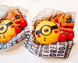 ミニオン♪ふて顔キャラ弁♪オムライス♪作り方6写真