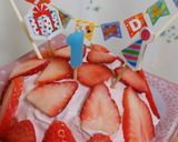 離乳食　誕生日　１歳　＊ドームケーキ＊作り方12写真