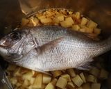 油揚げ入り♪鯛めし+筍ご飯=鯛めし筍ご飯作り方6写真