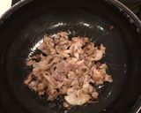 簡単 豚肉ケチャップ丼作り方3写真