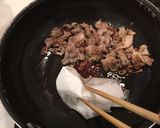 簡単 豚肉ケチャップ丼作り方4写真