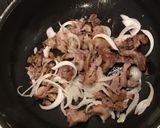 簡単 豚肉ケチャップ丼作り方5写真