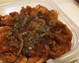 簡単 豚肉ケチャップ丼作り方7写真