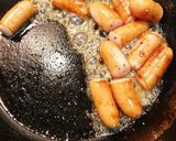 お弁当☺️ウインナー作り方3写真