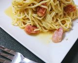 中華麺で簡単 カルボナーラ作り方4写真