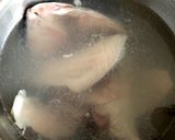 オイスターソースで鯛のアラの甘露煮作り方3写真