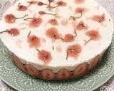 春のおもてなし♡桜と苺のレアチーズケーキ作り方27写真