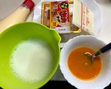 キムチとチーズとマヨのふわふわ卵焼き作り方1写真