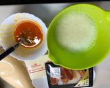 辛子明太子とチーズとマヨでふわふわ卵焼き作り方1写真