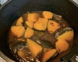 南瓜と小豆の煮物(いとこ煮)作り方3写真