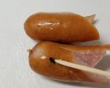 お弁当に❣️ウインナーの飾り切り☆お魚作り方5写真