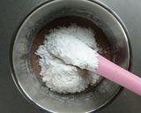 米粉で作る簡単ふわもち☆あんこケーキ。作り方2写真