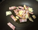 春キャベツの熱々ベーコンドレッシングがけ作り方2写真