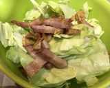 春キャベツの熱々ベーコンドレッシングがけ作り方4写真