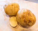 ピリ辛★明太チーズハッセルバックポテト作り方1写真