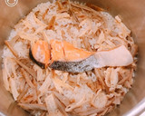 圧力鍋で、鮭とごぼうの炊き込みご飯作り方9写真