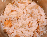 圧力鍋で、鮭とごぼうの炊き込みご飯作り方10写真