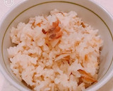 圧力鍋で、鮭とごぼうの炊き込みご飯作り方14写真