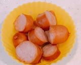 レンジで簡単！お弁当ソーセージ！作り方4写真
