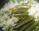 香りきわだつ！グリンピースごはん作り方4写真