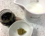 海苔クリームパスタ 柚子胡椒味作り方1写真