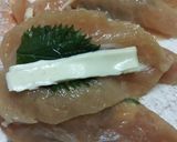 鶏ささみの大葉チーズ焼作り方2写真