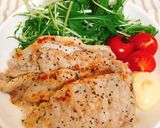 豚ロースの揉むだけ簡単塩ガーリック焼き作り方3写真