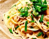 春❀.美味◎新玉ねぎとサバ缶のパスタ作り方14写真