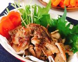豚ロースの揉むだけ簡単塩ガーリック焼き作り方4写真