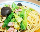 春キャベツのゆず胡椒パスタ作り方8写真