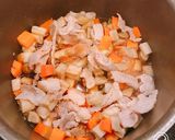 お弁当に、豚肉入りコロコロきんぴらごぼう作り方5写真