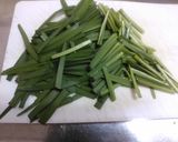 豚とニラもやしのオイスターソース炒め作り方1写真