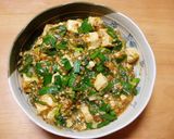 ヘルシー!肉なしニラたっぷり麻婆豆腐!作り方11写真