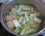 小松菜とえのきだけと厚揚げの煮物作り方3写真
