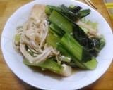 小松菜とえのきだけと厚揚げの煮物作り方5写真