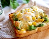 クリームチーズエッグトースト作り方6写真
