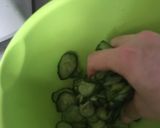 きゅうりとわかめの酢の物作り方1写真