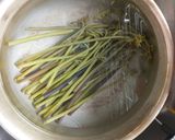 わらびのあく抜き作り方4写真