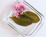 桜シフォンケーキ作り方1写真