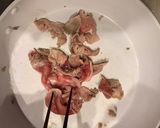 春キャベツと豚こまと厚揚げのごま味噌炒め作り方3写真