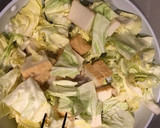 春キャベツと豚こまと厚揚げのごま味噌炒め作り方4写真