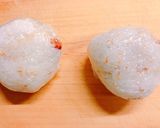 鶏の唐揚げが残ったら！唐揚げのおにぎり作り方4写真