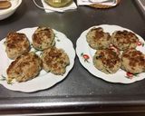 低糖質☆おからとえのき入りハンバーグ作り方14写真