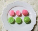 イースターバニーうさぎの水玉お団子パフェ作り方2写真