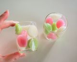 イースターバニーうさぎの水玉お団子パフェ作り方3写真
