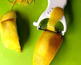ぶんたんのオレンジピール作り方1写真