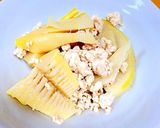 優しい味♡たけのこの鶏そぼろ煮♡作り方3写真