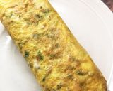 香ばしい☆干しオキアミの卵焼き作り方3写真